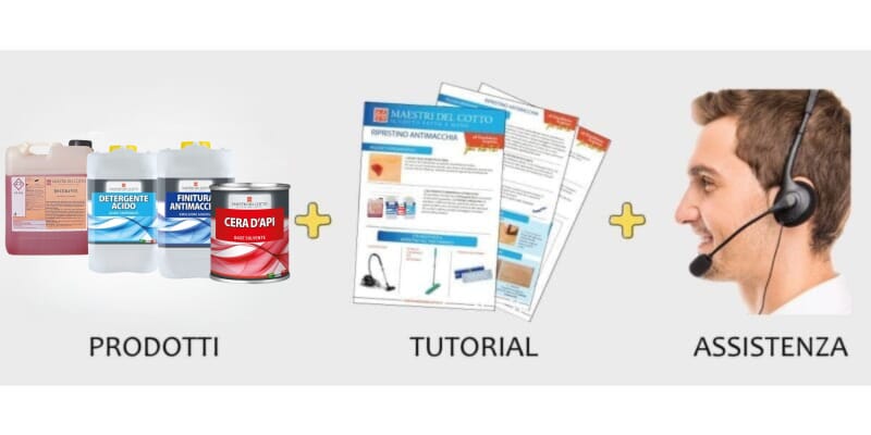 come ripristinare un pavimento in cotto